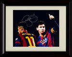 16x20 Framed Neymar Autograph Replica Print - Barcelona Gallery Print - Soccer FSP - Gallery Framed   