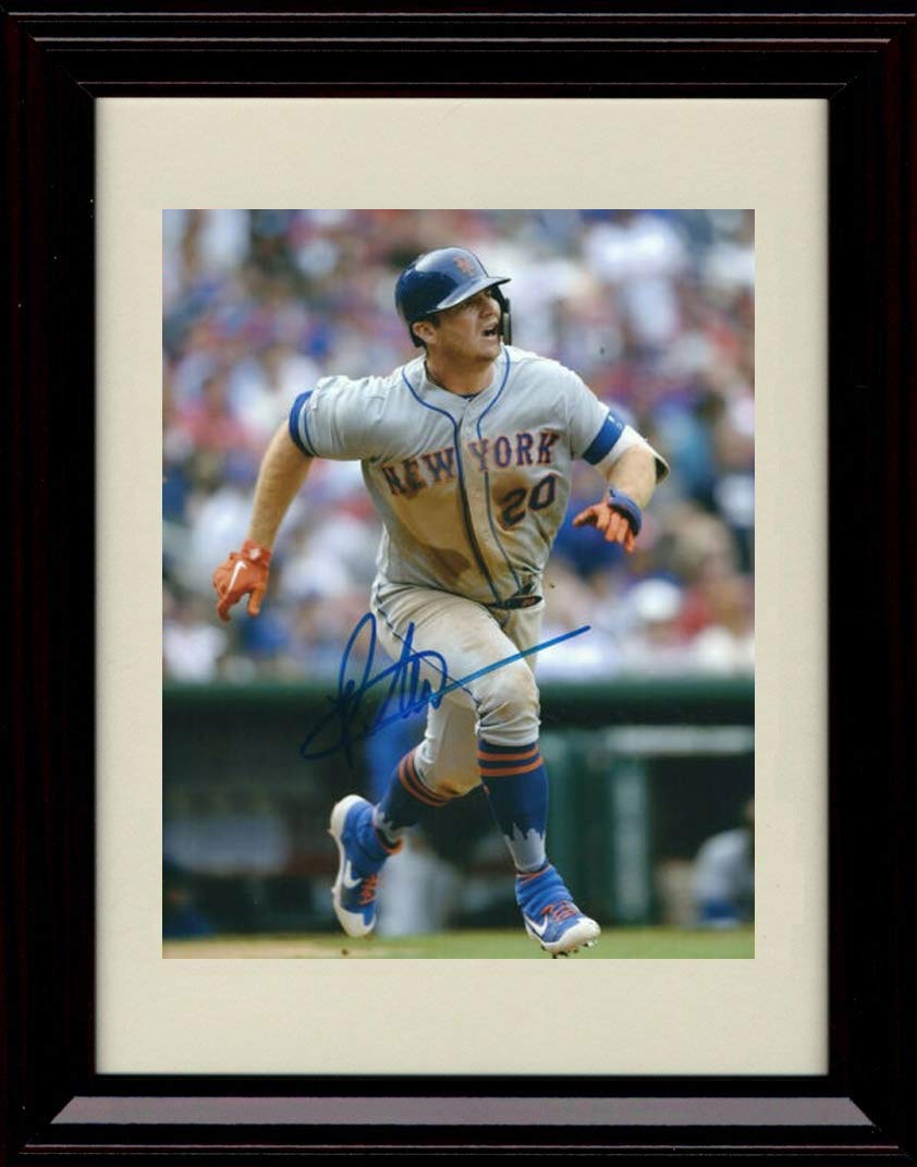 Framed 8x10 Pete Alonso - Roy Phenom - Autograph Replica Print Framed Print - Baseball FSP - Framed   