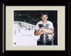 8x10 Framed Bobby Orr Autograph Replica Print - in The Air Goal Framed Print - Hockey FSP - Framed   