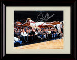 16x20 Framed Dennis Rodman Autograph Replica Print - Defensive Giant Diving - Bulls Gallery Print - Pro Basketball FSP - Gallery Framed   