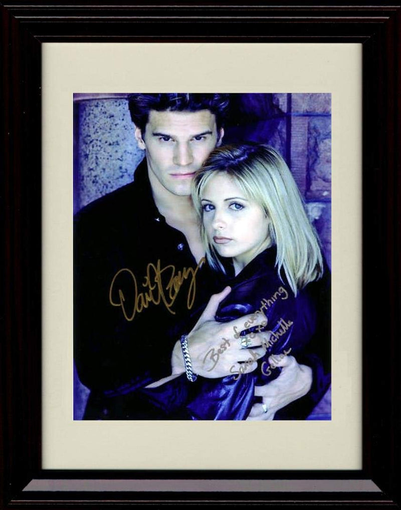 16x20 Framed Buffy The Vampire Slayer Autograph Replica Print - Best of Everything Gallery Print - Television FSP - Gallery Framed   