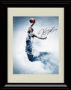 8x10 Framed Kevin Durant Autograph Replica Print - Soar - Warriors Framed Print - Pro Basketball FSP - Framed   