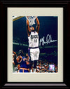 8x10 Framed Glenn Robinson Autograph Replica Print - in The Air - Milwaukee Bucks Framed Print - Pro Basketball FSP - Framed   