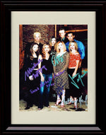 16x20 Framed Buffy The Vampire Slayer Autograph Replica Print - Cast Picture Gallery Print - Television FSP - Gallery Framed   