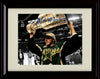 Unframed Mike Modano Autograph Replica Print - Dallas Stars - Holding Trophy Unframed Print - Hockey FSP - Unframed   