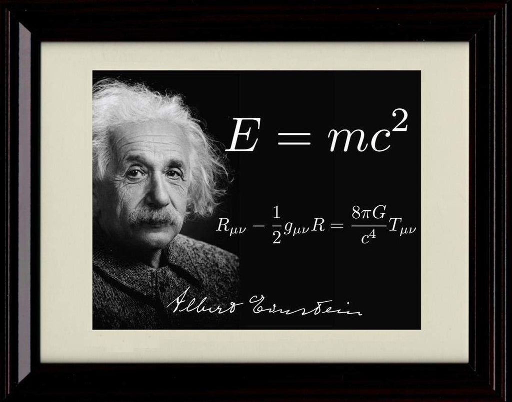 16x20 Framed Albert Einstein Quote - Energy Gallery Print - Other FSP - Gallery Framed   