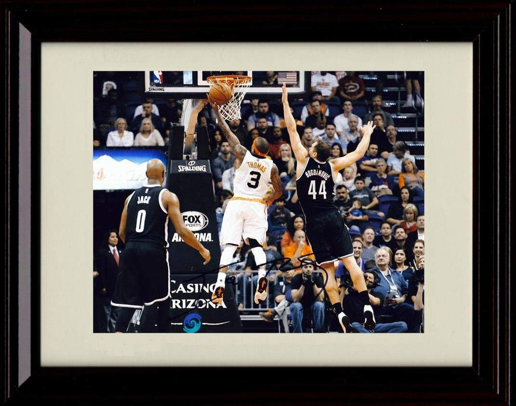 Unframed Isaiah Thomas Autograph Replica Print - Jump Shot - Nuggets Unframed Print - Pro Basketball FSP - Unframed   
