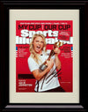 8x10 Framed Julie Johnston Autograph Replica Print - Sports Illustrated My Cup Our Cup Framed Print - Soccer FSP - Framed   