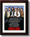 8x10 Framed Emilio Estevez Autograph Promo Print - Charlie Sheen - Young Guns Framed Print - Movies FSP - Framed   