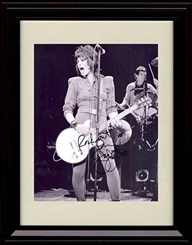 8x10 Framed Joan Jett Autograph Promo Print Framed Print - Music FSP - Framed   