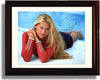 8x10 Framed Anna Kournikova Posing Autograph Promo Print Framed Print - Tennis FSP - Framed   