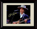 8x10 Framed Bob Dylan Autograph Promo Print - On Stage Framed Print - Music FSP - Framed   
