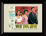 Framed West Side Story Autograph Promo Print - Rita Moreno Framed Print - Movies FSP - Framed   