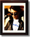 8x10 Framed Matthew Broderick Autograph Promo Print - Ferris Framed Print - Movies FSP - Framed   
