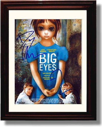 8x10 Framed Big Eyes Autograph Promo Print Framed Print - Movies FSP - Framed   