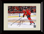 8x10 Framed Jonathan Toews Autograph Promo Print - Chicago Black Hawks Framed Print - Hockey FSP - Framed   