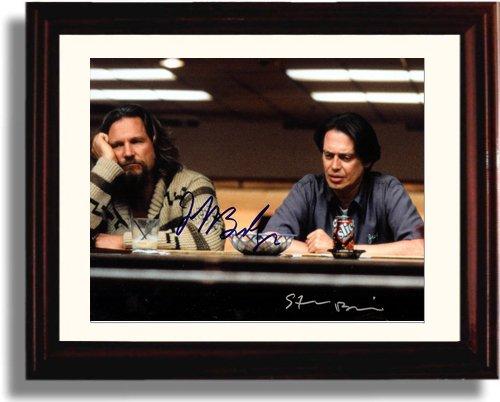 Framed Big Lebowski Autograph Promo Print - Cast Signed Framed Print - Movies FSP - Framed   