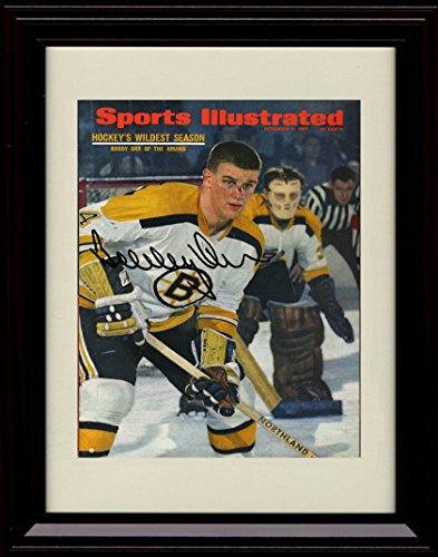 8x10 Framed Bobby Orr SI Autograph Promo Print - Boston Bruins - 12/11/67 Framed Print - Hockey FSP - Framed   