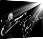 Canvas Wall Art:  Roger Waters Autograph Print Canvas - Music FSP - Canvas   
