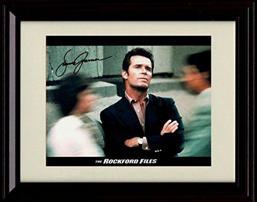 Unframed Jim Garner Autograph Promo Print - Rockford Files Unframed Print - Television FSP - Unframed   