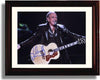 8x10 Framed Neil Diamond On Stage Autograph Promo Print Framed Print - Music FSP - Framed   