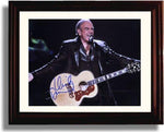Unframed Neil Diamond On Stage Autograph Promo Print Unframed Print - Music FSP - Unframed   