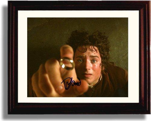 Framed Elijah Wood Autograph Promo Print - The Lord of the Rings Framed Print - Movies FSP - Framed   