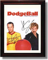 8x10 Framed Cast of Dodgeball Autograph Promo Print - Dodgeball Framed Print - Movies FSP - Framed   