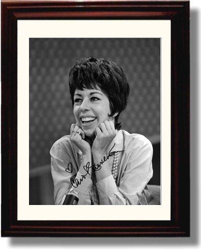 8x10 Framed Carol Burnett Autograph Promo Print - The Carol Burnett Show Framed Print - Television FSP - Framed   