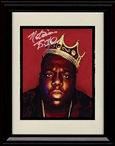 Framed Notorious BIG Autograph Promo Print - Biggie Smalls Framed Print - Music FSP - Framed   