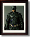8x10 Framed Christian Bale Autograph Promo Print - The Dark Knight Framed Print - Movies FSP - Framed   