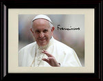 Framed Pope Francis Autograph Promo Print Framed Print - History FSP - Framed   