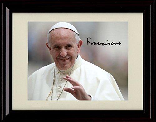 Framed Pope Francis Autograph Promo Print Framed Print - History FSP - Framed   