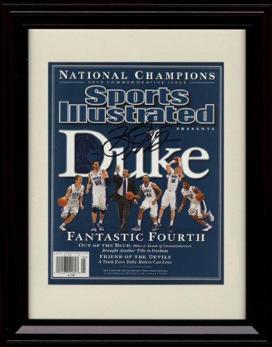 Framed 8x10 2010 Duke SI Championship Commemorative Autograph Promo Print Framed Print - College Basketball FSP - Framed   