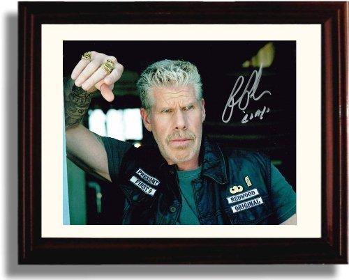 Unframed Sons of Anarchy Autograph Promo Print - Ron Perlman Unframed Print - Television FSP - Unframed   