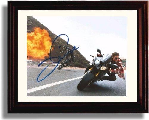 8x10 Framed Tom Cruise Autograph Promo Print - Mission Impossible Framed Print - Movies FSP - Framed   