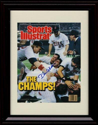 Unframed Dan Gladden SI Autograph Replica Print - 1987 Champs! Unframed Print - Baseball FSP - Unframed   