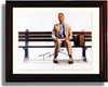 8x10 Framed Tom Hanks Autograph Promo Print - Forrest Gump Framed Print - Movies FSP - Framed   
