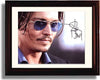 8x10 Framed Johnny Depp 8x10 Framed Autograph Promo Print Framed Print - Movies FSP - Framed   