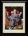 8x10 Framed Warren Buffet Autograph Promo Print Framed Print - History FSP - Framed   