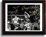 8x10 Framed Dwight Clark 49ers "The Catch X's and O's" Autograph Promo Print Framed Print - Pro Football FSP - Framed   