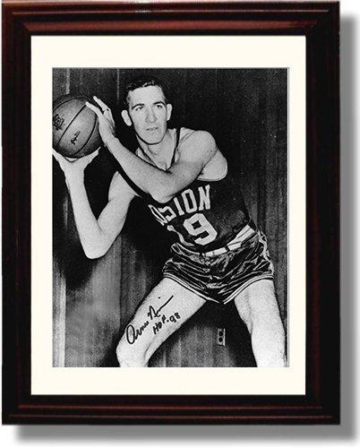 8x10 Framed Arnie Risen Autograph Promo Print Framed Print - Pro Basketball FSP - Framed   