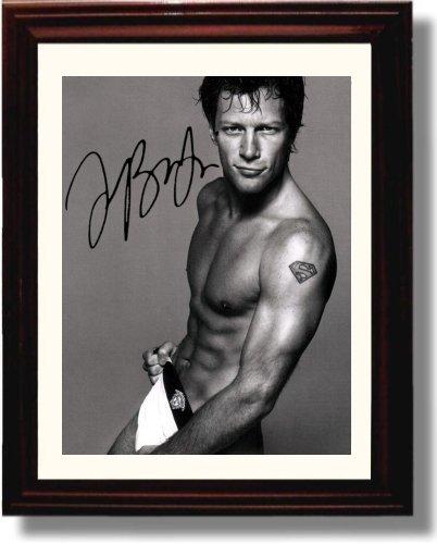 8x10 Framed Jon Bon Jovi Autograph Promo Print Framed Print - Music FSP - Framed   