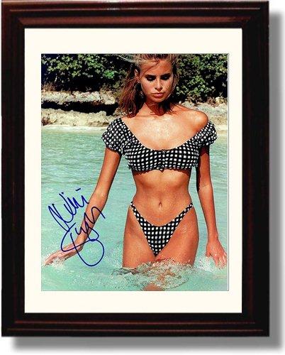 8x10 Framed Niki Taylor Autograph Promo Print - Runway Model Framed Print - Other FSP - Framed   