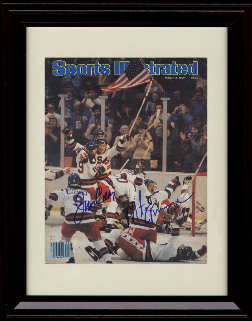 Unframed 1980 US Olympic Hockey Sports Illustrated Autograph Replica Print - 3/3/1980 Unframed Print - Hockey FSP - Unframed   