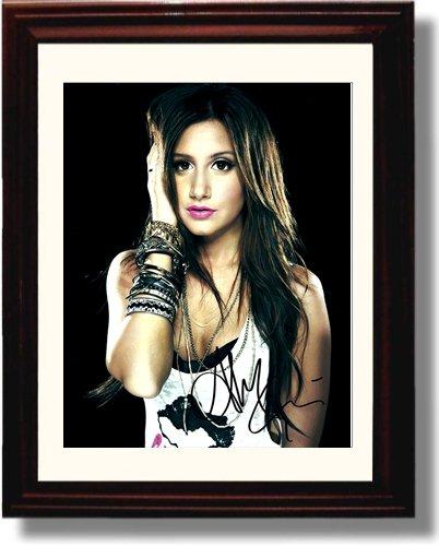 8x10 Framed Ashley Tisdale Autograph Promo Print Framed Print - Television FSP - Framed   