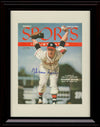 Framed 8x10 Warren Spahn Sports Illustrated Autograph Replica Print - 1956 Framed Print - Baseball FSP - Framed   