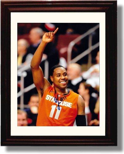 Framed 8x10 Antonio Scoop Jardine Autograph Promo Print - Syracuse Orange Framed Print - College Basketball FSP - Framed   