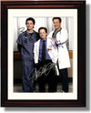8x10 Framed Michael J Fox Autograph Promo Print - Scrubs Cast Framed Print - Television FSP - Framed   