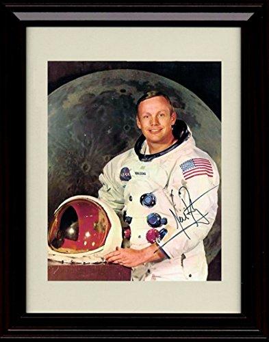 Framed Neil Armstrong Autograph Promo Print Framed Print - History FSP - Framed   